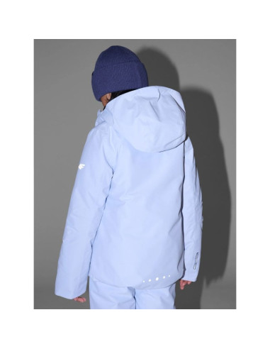 Kurtka narciarska membrana 5000 dziewczęca 4f 4fjraw25ttjaf1058-52s