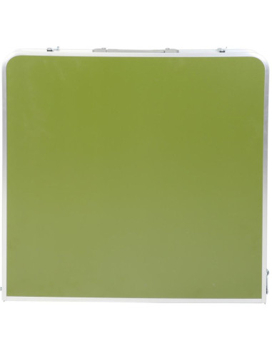 Stolik turystyczny składany kempingowy 120x60x70/62/55cm + 4 krzesła zielony