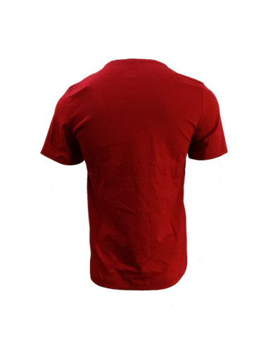 Koszulka sportowa t-shirt męski air jordan jumpman embroidered air crew czerwona - dm3182-689