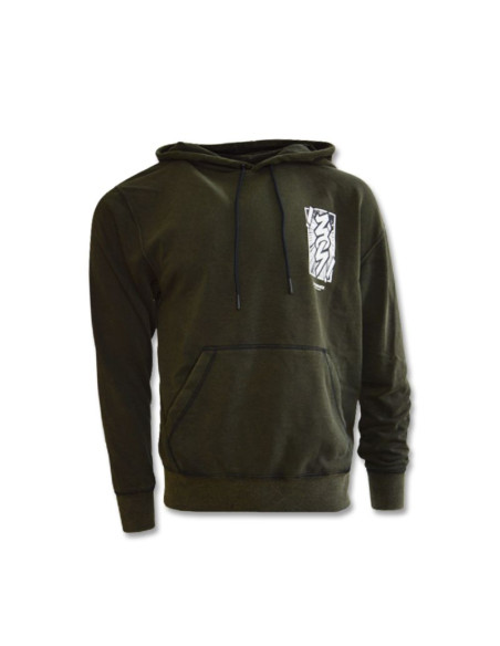 Bluza dresowa z kapturem nike air jordan zion dri-fit performance fleece hoodie black/white - dh0598-010