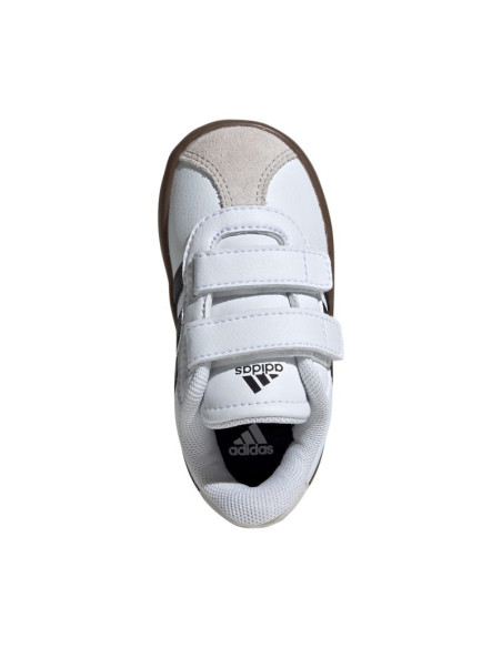 Buty dla dzieci adidas vl court 3.0 skateboarding biało-szare id9157