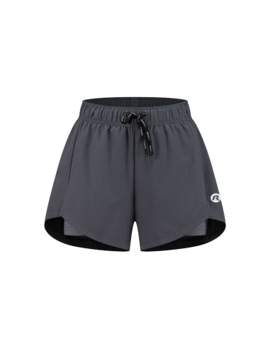 Rogelli spodenki damskie 2w1 aya szare 2xl