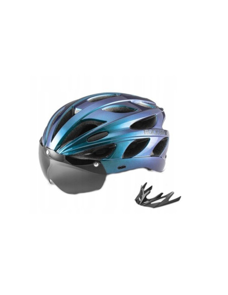 Rockbros kask rowerowy tt-16-cb fiolet (58-61cm)