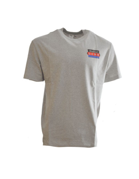 Koszulka butter goods x puma graphic t-shirt light gray heather - 534058-04