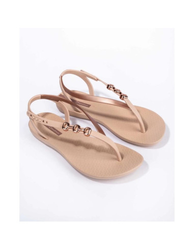 Ipanema sandal rio sandały japonki damskie modne wygodne beżowe