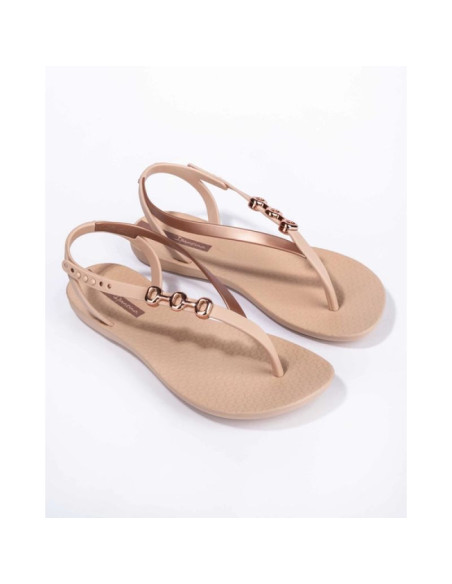 Ipanema sandal rio sandały japonki damskie modne wygodne beżowe