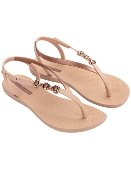 Ipanema sandal rio sandały japonki damskie modne wygodne beżowe