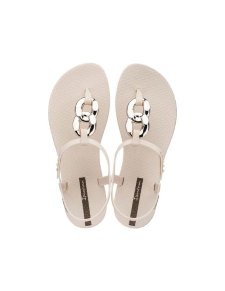 Ipanema sandal class sandały japonki damskie modne lekkie beżowe