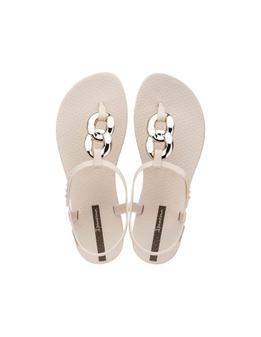 Ipanema sandal class sandały japonki damskie modne lekkie beżowe