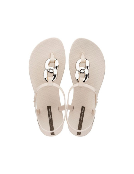 Ipanema sandal class sandały japonki damskie modne lekkie beżowe