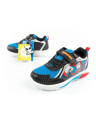 Leomil buty sportowe dziecięce sneakersy dla chłopca superman led