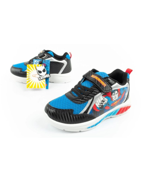 Leomil buty sportowe dziecięce sneakersy dla chłopca superman led