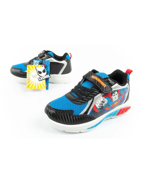 Leomil buty sportowe dziecięce sneakersy dla chłopca superman led