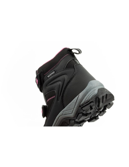 Lee cooper buty zimowe śniegowce dziecięce wodoodporne ocieplane czarne