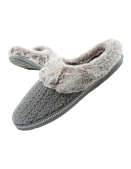 Skechers kapcie damskie cozy campfire laczki ocieplane modne