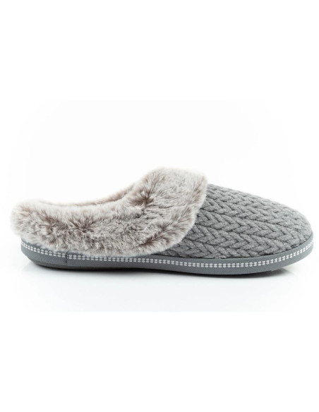 Skechers kapcie damskie cozy campfire laczki ocieplane modne