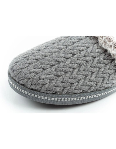 Skechers kapcie damskie cozy campfire laczki ocieplane modne