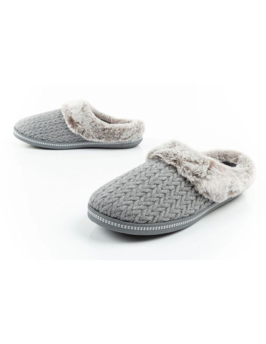 Skechers kapcie damskie cozy campfire laczki ocieplane modne