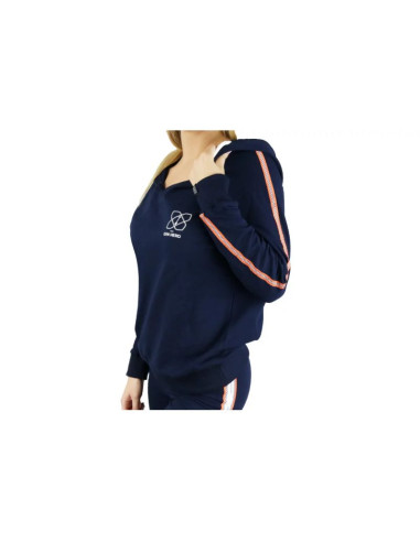 Gymhero hoodie  navy-race granatowe xs