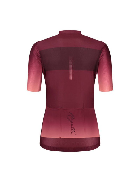 Rogelli koszulka damska dawn bordowo-koralowa 2xl