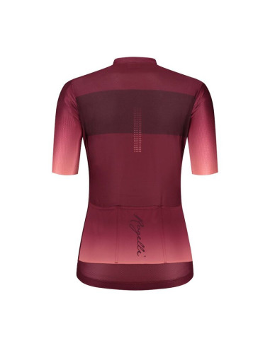 Rogelli koszulka damska dawn bordowo-koralowa l