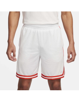 Spodenki koszykarskie nike dri-fit dna białe - fn2651-121