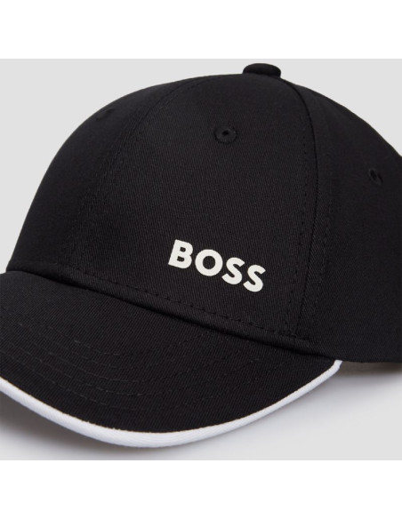 Czapka z daszkiem bejsbolówka hugo boss bold-curved baseball cap czarna - 50505834-002