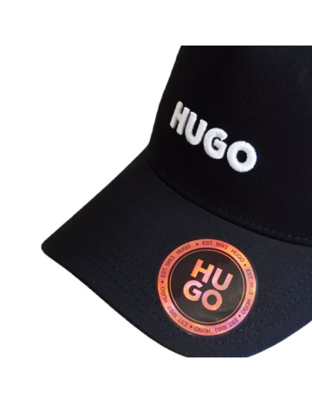 Czapka z daszkiem bejsbolówka hugo boss jude baseball czarna - 50533410-001