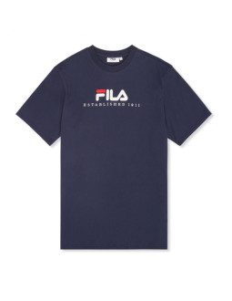 Fila t-shirt męski valsera regular logo t-shirt fau0225.50004