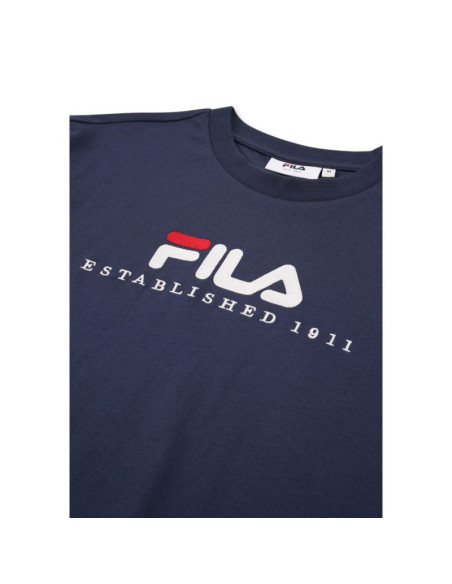 Fila t-shirt męski valsera regular logo t-shirt fau0225.50004
