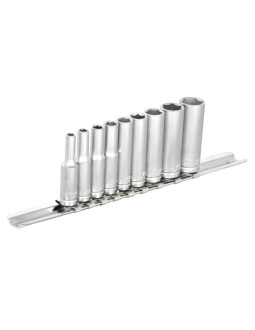 Unior zestaw kluczy nasadowych 1/4'' długich