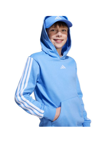 Bluza dla dzieci adidas essentials hoodie 225 niebieska jn2424