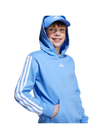 Bluza dla dzieci adidas essentials hoodie 225 niebieska jn2424