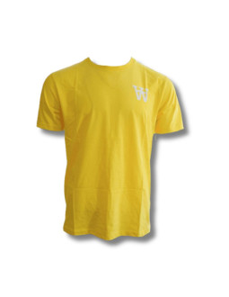 Koszulka sportowa damska wood wood ace aa t-shirt dandelion żółta - 10295702-2222-3003