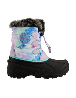 Buty dla dzieci lee cooper fioletowo-niebieskie lcj-25-10-3778k