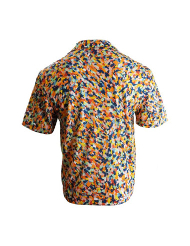 Koszulka męska kolorowa na lato jordan essentials poolside top multi-color - fn4641-622