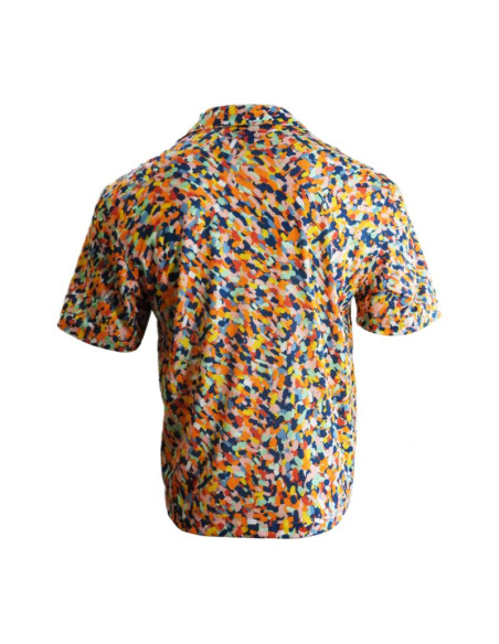 Koszulka męska kolorowa na lato jordan essentials poolside top multi-color - fn4641-622