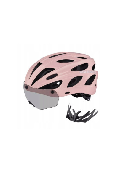 Rockbros kask rowerowy tt-16-f różowy (58-65cm)