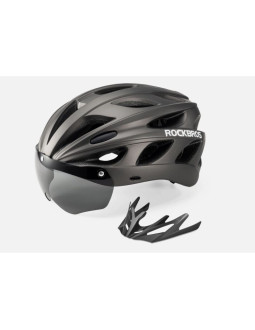 Rockbros kask rowerowy tt-16-001 szary (58-65cm)