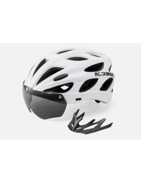 Rockbros kask rowerowy tt-16-002 biały (58-65cm)