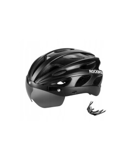Rockbros kask rowerowy tt-16-bk czarny (58-61cm)