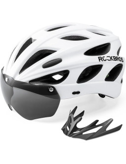 Rockbros kask rowerowy tt-16-w biały (58-61cm)