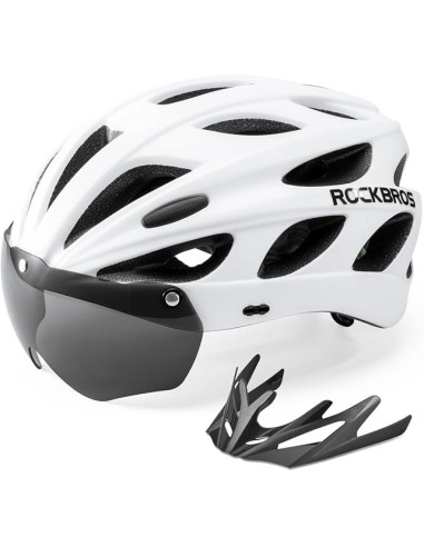 Rockbros kask rowerowy tt-16-w biały (58-61cm)