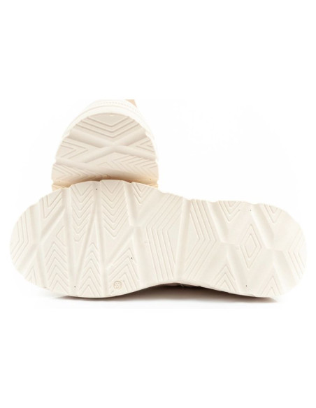 Lee cooper buty sportowe damskie zimowe trekkingowe ocieplane beżowy kremowy