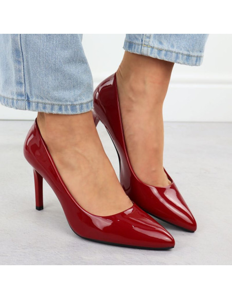 Skórzane sneakersy damskie na koturnie czarne sergio leone pb236-s