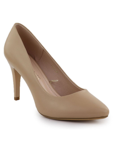 Czółenka szpilki coffe sergio leone 1396