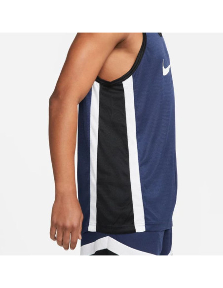 Koszulka koszykarska nike icon dri-fit basketball jersey granatowa - dv9967-410