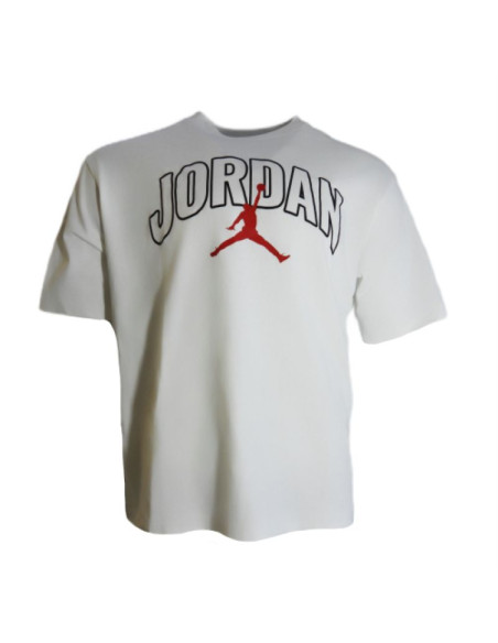 Koszulka męska air jordan brooklyn arch logo t-shirt biała - ib7347-100
