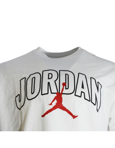 Koszulka męska air jordan brooklyn arch logo t-shirt biała - ib7347-100