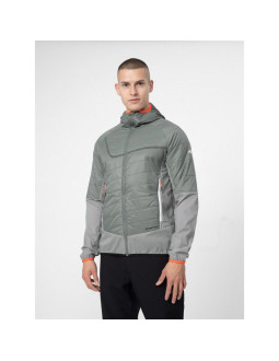 Kurtka trekkingowa z wypełnieniem primaloft® black insulation eco męska 4f 4fss23tdjam101-24s